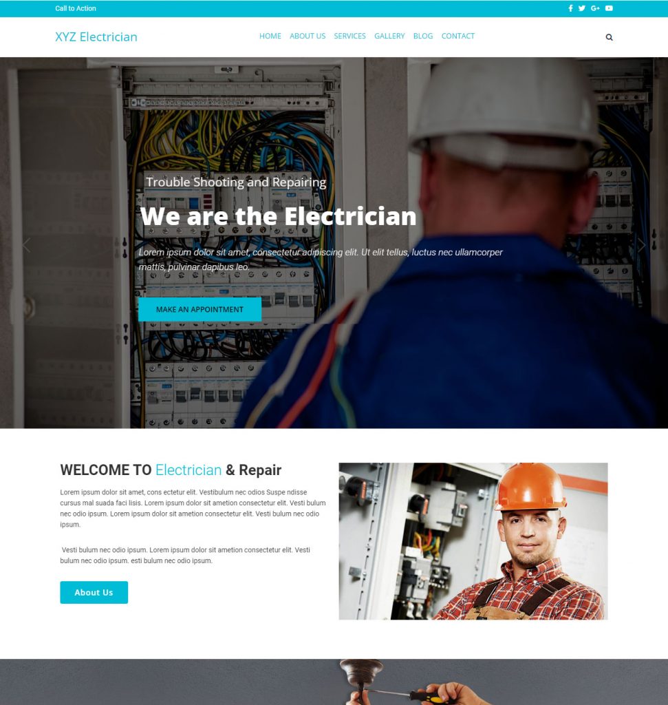 electrician website